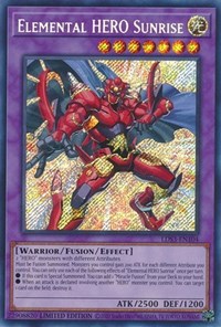 Elemental HERO Sunrise #LDS3-EN104