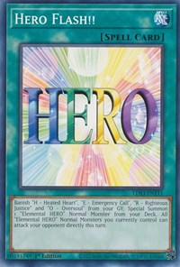Hero Flash!! #LDS3-EN111