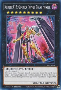 Number C15: Gimmick Puppet Giant Hunter #LDS3-EN064