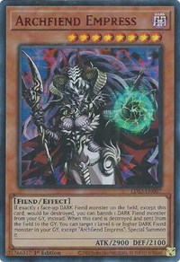 Archfiend Empress (Red) #LDS3-EN007