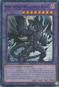Evil HERO Malicious Bane (Blue) #LDS3-EN033