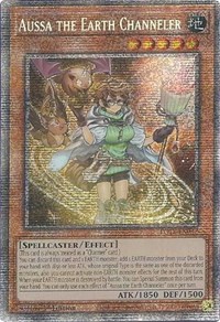 Aussa the Earth Channeler (Starlight Rare) #POTE-EN032