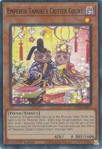Emperor Tanuki's Critter Count #POTE-EN037