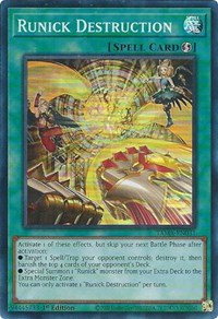 Runick Destruction #TAMA-EN031