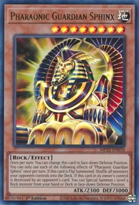 Pharaonic Guardian Sphinx #MP22-EN070