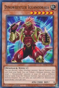Dinowrestler Iguanodraka #MP22-EN182
