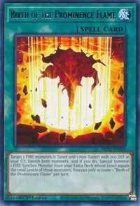 Birth of the Prominence Flame #MP22-EN098