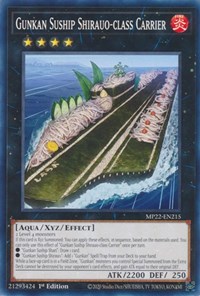 Gunkan Suship Shirauo-class Carrier #MP22-EN215