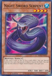 Night Sword Serpent #MP22-EN232