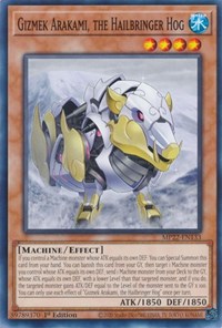 Gizmek Arakami, the Hailbringer Hog #MP22-EN133