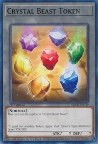 Crystal Beast Token #SDCB-EN049