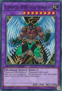 Elemental HERO Wild Wingman #SGX2-ENA23
