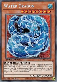 Water Dragon (Secret Rare) #SGX2-ENC01