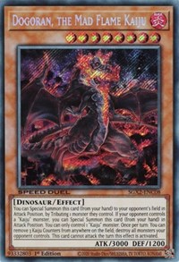 Dogoran, the Mad Flame Kaiju (Secret Rare) #SGX2-ENC08