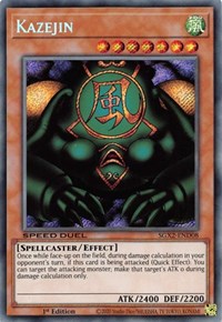 Kazejin (Secret Rare) #SGX2-END08