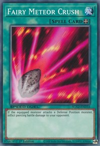Fairy Meteor Crush #SGX2-END16
