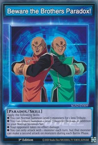 Beware the Brothers Paradox! #SGX2-ENS09