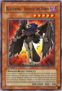 Blackwing - Sirocco the Dawn #CRMS-EN010