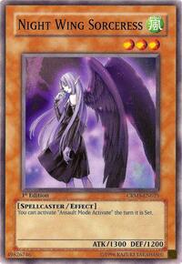 Night Wing Sorceress #CRMS-EN025