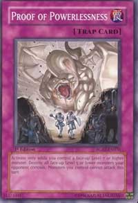 Proof of Powerlessness #RGBT-EN076