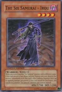 The Six Samurai - Irou #GLD2-EN022