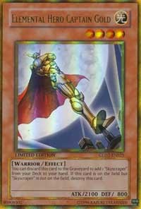 Elemental Hero Captain Gold #GLD2-EN025