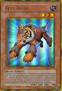 Test Tiger #GLD2-EN029