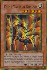 Prime Material Dragon #GLD2-EN032