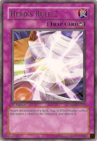 Hero's Rule 2 #DP06-EN025