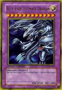 Blue-Eyes Ultimate Dragon #GLD1-EN028