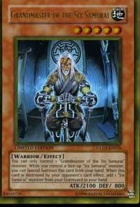 Grandmaster of the Six Samurai #GLD1-EN026