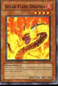 Solar Flare Dragon #GLD1-EN019