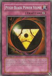 Pitch-Black Power Stone #SDSC-EN036