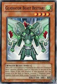 Gladiator Beast Bestiari #TU01-EN016