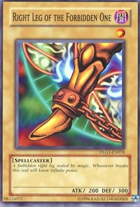 Right Leg of the Forbidden One #DLG1-EN018