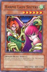 Harpie Lady Sisters #DLG1-EN027