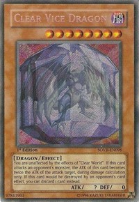Clear Vice Dragon #SOVR-EN098