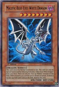 Malefic Blue-Eyes White Dragon #DPKB-EN023
