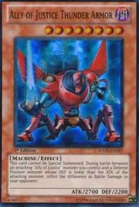 Ally of Justice Thunder Armor #HA02-EN021