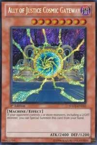 Ally of Justice Cosmic Gateway #HA02-EN022
