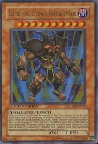 Exodius the Ultimate Forbidden Lord #JUMP-EN025
