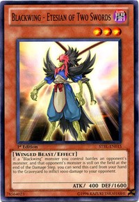 Blackwing - Etesian of Two Swords #STBL-EN015