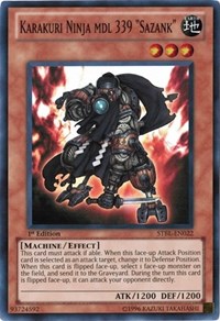 Karakuri Ninja mdl 339 "Sazank" #STBL-EN022