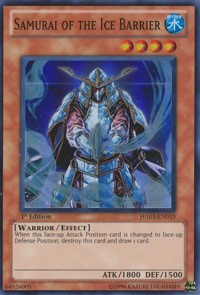 Samurai of the Ice Barrier #HA03-EN019