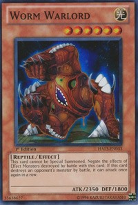 Worm Warlord #HA03-EN053