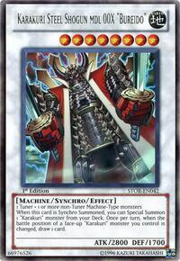Karakuri Steel Shogun mdl 00X "Bureido" #STOR-EN042