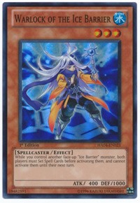 Warlock of the Ice Barrier #HA04-EN023