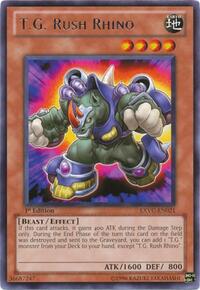 T.G. Rush Rhino #EXVC-EN021