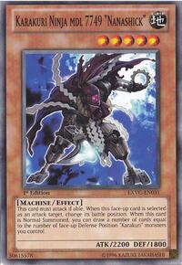 Karakuri Ninja mdl 7749 "Nanashick" #EXVC-EN031