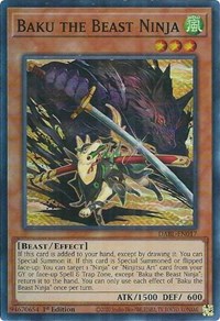 Baku the Beast Ninja #DABL-EN017